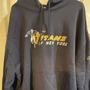 Titans of NY (original name of the NY Jets!) hoodie. NWOT tags.